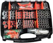 AUTO OCCASION DT Deutsch Connector Kit with Crimper and Removel Tool 2 3 4 6 8 12 Pin Connectors with Size 16 Stamped Contacts IP68 Waterproof Deutsch 644Pcs