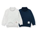 YUV Baby Boys & Girls Cotton Fleece Sweatshirt - 6 to 36 Months (6-12 Months, C003)