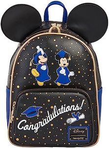Loungefly Disney Mickey and Minnie Graduation US Exclusive Mini Backpack