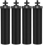 IT'S PURE EXPERT NSF/ANSI 42&372 Certified Water Filter，Gravity Water Filter Replacement for Berkey® BB9-2® Black Purification Elements and Berkey® Gravity Filter System, 4 Pack