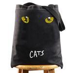 WZMPA Broadway Cats Tote Bag Musical Theatre Fans Gift Cats Musical Reusable Shoulder Bag For Family Friend, Cats Bl Tg, Large