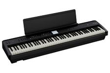 Roland FP-E50 Digital Piano | Premium Piano with Expandable Sound Library | 88-Note Hammer-Action Keyboard | Professional Auto-Accompaniment | Mic Input with Vocal Harmony FX | Bluetooth/MIDI Support