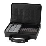 Casemaster Pro 9 Dart Leatherette Storage/Travel Case, Black