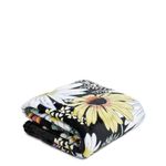 Vera Bradley Women's Fleece Plush Throw Blanket, Daisies, 80 X 50