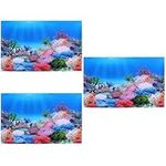 FRCOLOR Aquarium Background 10 Gallon s s Fish Tank Wallpaper