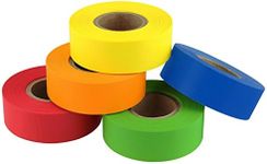 ChromaLabel Color Code Labeling Tape Variety Pack, 5 Assorted Colors, 500 inch Rolls, 0.75 inch