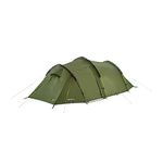 OEX Coyote III Tent for 3 People with Porch and Separate Bedroom, 3 Man, Compact, Lightweight, Tunnel, Easy to Pitch, Backpacking, Festivals, Weekend Trips, Wild Camping, Hiking, 5000mm HH, Green