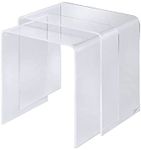 SHARMA PLASTICS Acrylic Nesting Table (Set of Two)