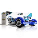CXM R2 U UL 2272 Certified 6.5 inch Self-Balancing Hoverboard (Blue) for Kids & Adults | Dual 200W Motors, Bluetooth Speakers, LED Lights, 10KM Range, 36V BIS-Approved Battery | 100kg Capacity | 1-Year Warranty