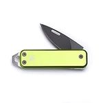 Whitby Pocket Knife, 1.75" Survival Stainless Steel Folding Knives UK Legal Sprint Cactus Green Finish, Stylish High Performance, Non Locking EDC Blade, Portable for Camping Hiking