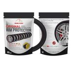 Rimblades Original (Black) Alloy Wheel Protectors (Set of 4) | Fits 12-24 Inch | Rim Protectors | Wheel Protection