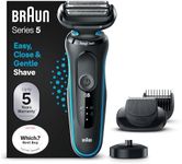 Braun Series 5 Electric Shaver, wit