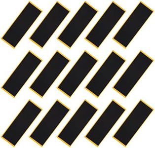 15pcs Foam Grip Tape Black Finger Skateboard Tapes Adhesive Skateboard Grip Tape Stickers