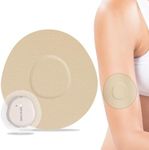 35 Pack Adhesive Patches Pre-Cut for Stelo G7 Enlite CGM – Sweatproof Cover for Continuous Glucose Monitor Sensor Stays Secure for 10-15 Days CGM Sensor Patches Non-Glue Central Full Coverage Sticks