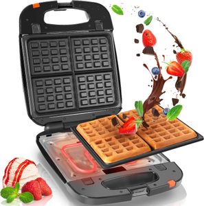 Duronic 3-in-1 Snack Maker – Sandwich, Waffle & Grill Press