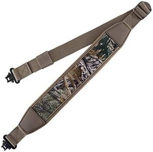 BOOSTEADY Two Point Gun Sling with Swivels,Durable Shoulder Padded Strap,Length Adjuster