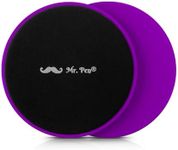 Mr. Pen- Core Sliders for Working Out, 2 Pack, Dual Sided, Purple, Exercise Sliders Fitness Discs, Strength Slides, Fitness Sliders, Floor Sliders for Workout Sliders Disc, Gliding Discs for Exercise