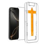 TheSignature Clear Tempered Glass Screen Protector for Apple iPhone 14 Pro Max, 9H Hardness, with Applicator Frame, Anti-Scratch, HD Clarity (Clear, Apple iPhone 14 Pro Max)