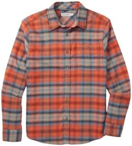 Fair Harbor The Seaside Lightweight Flannel –– Men's Everyday Versatile Flannel –– Ultrasoft Brushed Fabric and Light Stretch
