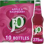 J2O Fruit Juice, Apple and Raspberry, 275ml Bottle (Pack of 10)