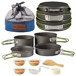 Wealers Camping Cookware 11 Piece O