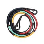 Kincade Rainbow Reins With Hook Studs (54 inches) (Black/Multi)