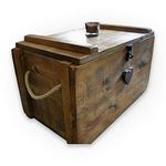 Rustic Wooden Chest Trunk