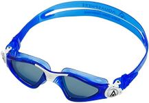 Aqua Sphere Kayenne Junior Kid's Swimming Goggles - Blue/White - Smoke