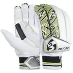 SG Ecolite RH Batting Gloves, Junior (Color May Vary, Cotton, Cricket)