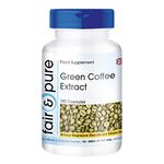 Fair & Pure® - Green Coffee Bean Extract - 500mg - Vegan - 180 Capsules