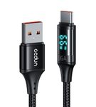 ocdun® USB to USB C Cable - 66W Premium USB to USBC Charger Cable, Nylon Braided Fast Charging Cable Type C for iPhone 16, iPhone 15 Plus Pro Max, Samsung Galaxy S24 S23 S22, Huawei, iPad Pro, PS5