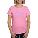 CafePress 50 Year Old Hot Wife Women's Dark T Shirt Womens Cotton T-Shirt Pink