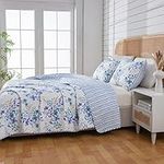 Great Bay Home Floral Twin Quilt Se