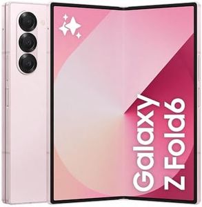 Samsung Galaxy Z Fold6 AI Smartphone, Unlocked Android Smartphone, 1TB Storage, 50 MP Camera, Big Screen, Long Battery Life, Pink, 3 Year Manufacturer Extended Warranty (UK Version)