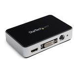 StarTech.com HDMI Video Capture Device - 1080p - 60fps Capture Card - USB Video Recorder - with HDMI DVI VGA (USB3HDCAP)