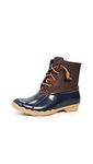 Sperry Top-Sider Women s Saltwater Core Tan Navy Rain Boot Tan/Navy 8 B(M) US