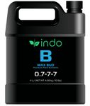 Indo MAX Nutrients - MAX Bud (4L): Bloom + PK Booster - Bloom Supplement with Enhanced Levels of Phosphorus and Potassium for Maximum Flower Production