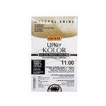 Guam, Upker Kolor Natural Permanent Hair Colour with Undaria Seaweed and Organic Extracts, Ammonia-Free Colour, Made in Italy, Colour 11.0 Natural Superplatinum Blonde