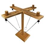 Ring Toss Game, Ring and Hook Game, Patio Games, Ring toss Game for Adults,Games for Adults Party,Handmade Wooden Interactive Games for Bars, Home and Party Fun