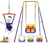 3-in-1 Toddler Swing Set and Baby J