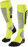 Falke Men's SK4 Knee High Ski Socks, Yellow (Limepunch 1085), 10.5-11.5