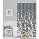 Maytex Sylvia Fabric Shower Curtain