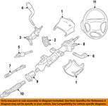 General Motors 15775851, Ignition Lock Housing