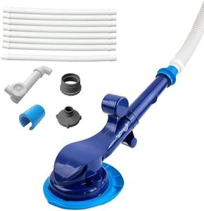 Silent Suction Automatic Pool Cleaner for Above-Ground Pools - Barracuda Pool Vacuum with 19.6FT Hoses | Ideal for Small Pools (Up to 320 Sq Ft) & Quiet Operation
