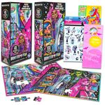 Monster High Puzzle for Girls Set - Bundle with 2 Monster High Jigsaw Puzzles Plus Stickers, More | 48 Pc, 100 Pc Monster High Puzzles for Kids Ages 4-8