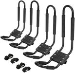 KUJIBGY 2 Pairs Kayak Roof Racks,He
