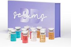 BRÜUN Serum Treatment set of 12 Vials for Spa – A Booster kit for skin care to use with Derma Pen and rollers for fresh look and lasting results