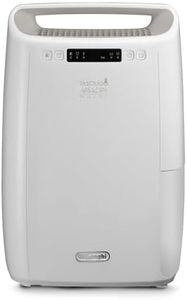 De'Longhi Tasciugo AriaDry Multi Dehumidifier DEXD214RF, Portable Dehumidifier with 3-Action Filtration, Dry Function, 14L/Day Moisture Absorption, R290, Removable Tank, White