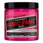 BIG POT Manic Panic 8oz High Voltage Classic Cream Formula Colour Hair Dye (Cotton Candy Pink)