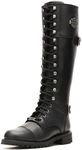 Harley-Davidson Footwear Women's Beechwood Leather Motorcycle Fashion Boot, Black, 8.5